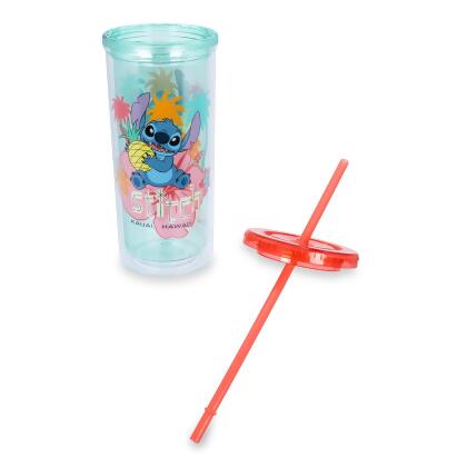 Disney Lilo & Stitch "Kauai, Hawaii" Tropical Carnival Cup with Lid and Straw alternate image