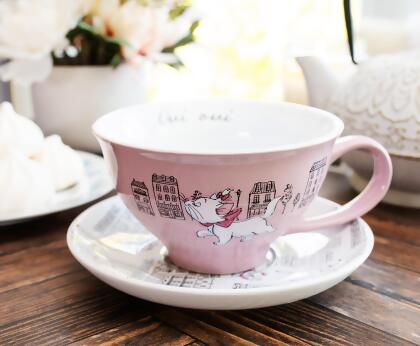 Disney The Aristocats Marie Ceramic Teacup and Saucer Set alternate image