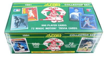 MLB 1991 Score Baseball Card Factory Sealed Collectors Set alternate image