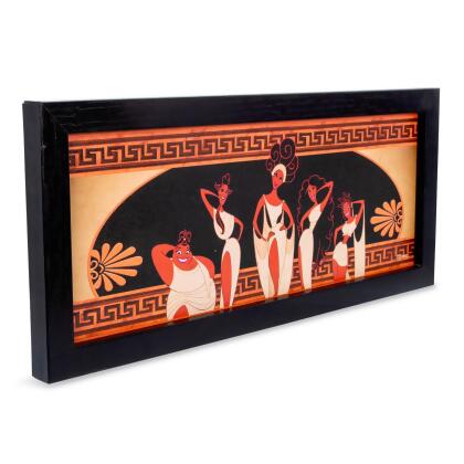 Disney Hercules "Muses Pose" Hanging Sign Gel Coat Framed Wall Art alternate image
