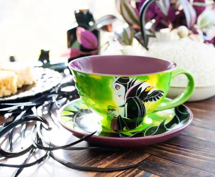 Disney Villains Maleficent Ceramic Teacup and Saucer Set alternate image