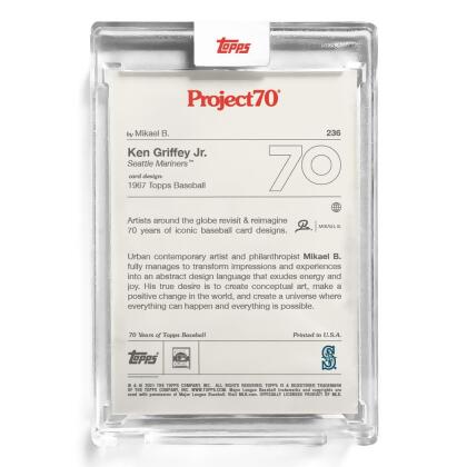 MLB Topps Project70 Card 236 | 1967 Ken Griffey Jr. by Mikael B alternate image