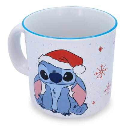 Disney Lilo & Stitch Santa Hat Ceramic Camper Mug | Holds 20 Ounces alternate image