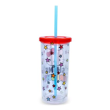 Sanrio Hello Kitty Shine Bright Carnival Cup With Lid | Holds 20 Ounces alternate image