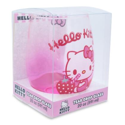 Sanrio Hello Kitty Strawberry Sip Stemless Wine Glass | Holds 20 Ounces alternate image