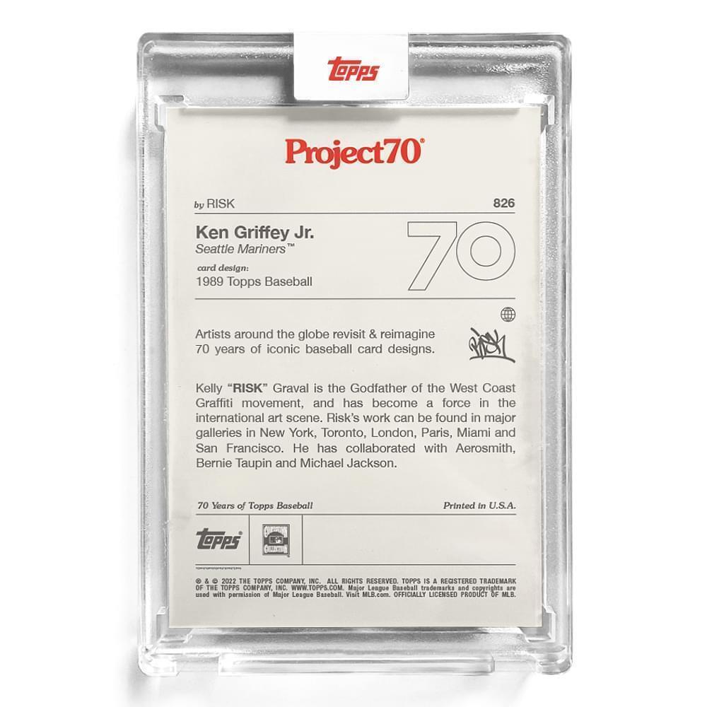 MLB Topps Project70 Card 826 | Ken Griffey Jr. by RISK alternate image
