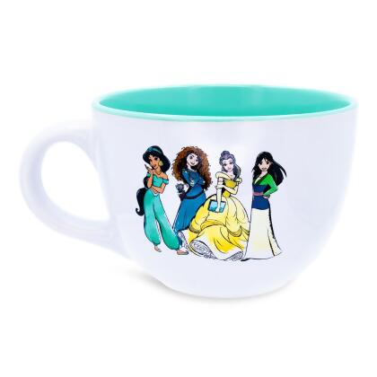 Disney Princess Royal Gathering Ceramic Soup Mug | Holds 24 Ounces alternate image