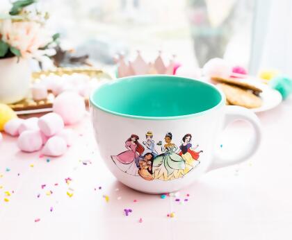 Disney Princess Royal Gathering Ceramic Soup Mug | Holds 24 Ounces alternate image