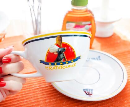 Disney Pixar Ratatouille Chez Remy Ceramic Teacup and Saucer Set alternate image