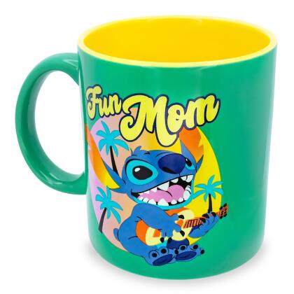 Disney Lilo & Stitch "Fun Mom" Ceramic Mug | Holds 20 Ounces alternate image