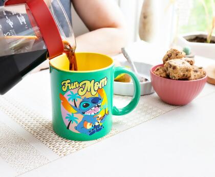 Disney Lilo & Stitch "Fun Mom" Ceramic Mug | Holds 20 Ounces alternate image