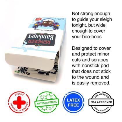 Reindeer Adhesive Bandages | Set of 18 alternate image