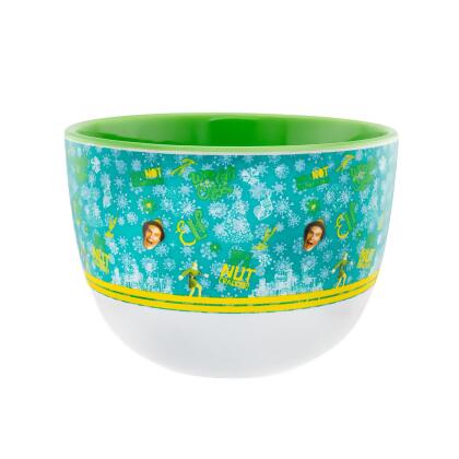 Elf Tossed Pattern Ceramic Soup Mug | Holds 20 Ounces alternate image