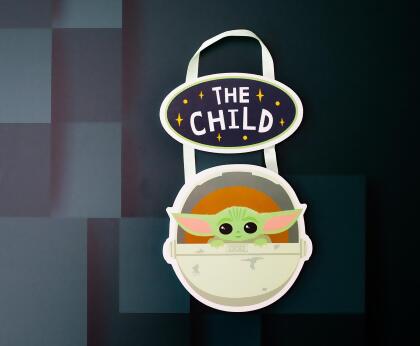 Star Wars: The Mandalorian The Child Hanging Sign Wall Art | 5 x 10 Inches alternate image