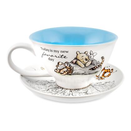 Disney Winnie The Pooh And Friends Ceramic Teacup and Saucer Set alternate image