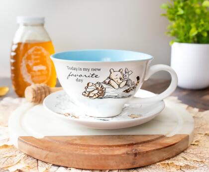 Disney Winnie The Pooh And Friends Ceramic Teacup and Saucer Set alternate image