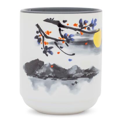 Disney Mickey and Minnie Mouse Sunset Asian Ceramic Tea Cup | Holds 9 Ounces alternate image