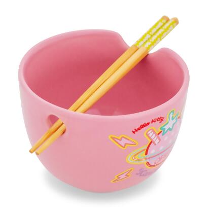 Sanrio Hello Kitty "Kawaii Tokyo" 20-Ounce Ramen Bowl and Chopstick Set alternate image