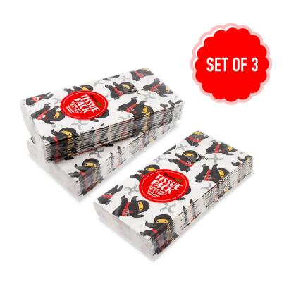 GAMAGO Ninja Tissues | Set of 3 Packs alternate image