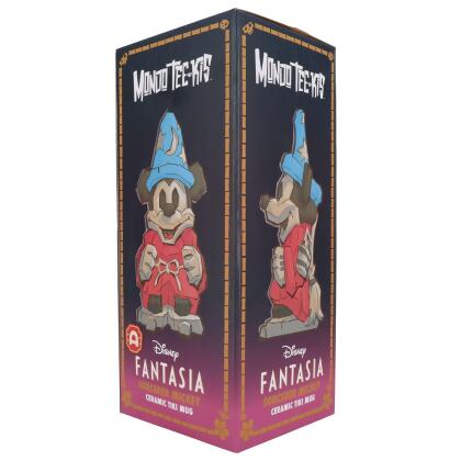 Disney Fantasia Mondo Tee-Kis Sorcerer Mickey Mouse Ceramic Tiki Mug Alamo (Brown) Variant alternate image