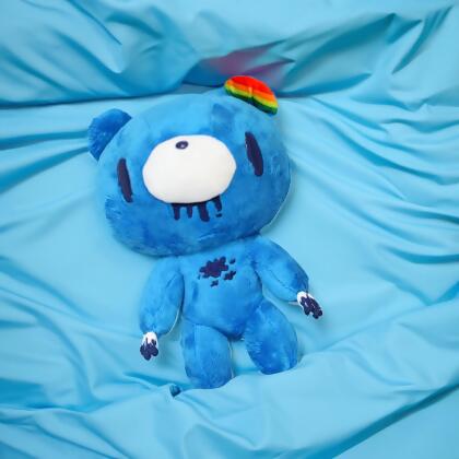 Fantasy Gloomy Bear Plush Blue 2024 Sitting