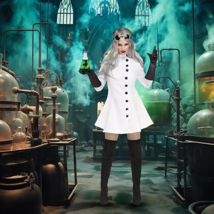 Mad Scientist Women's Costume alternate image