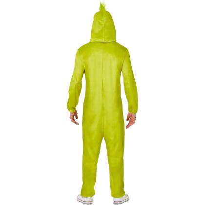 Dr Seuss Grinch Jumpsuit Adult Costume alternate image