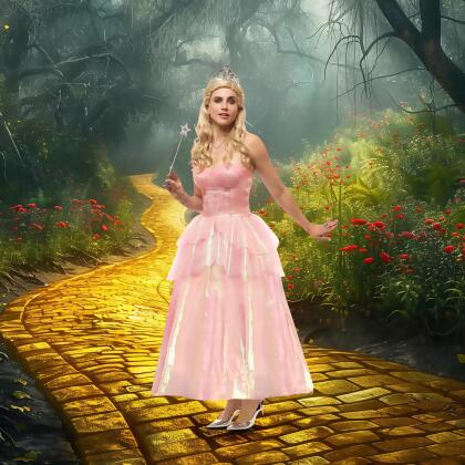 Good Witch Pink Adult Costume alternate image