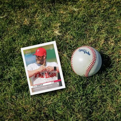 Philadelphia Phillies Bryce Harper MLB Topps NOW Card ST-3 alternate image