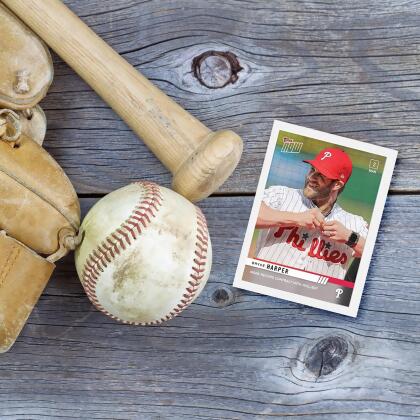 Philadelphia Phillies Bryce Harper MLB Topps NOW Card ST-3 alternate image