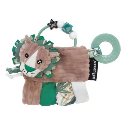 Les Deglingos Baby Activity Rattle | Jelekros the Lion alternate image