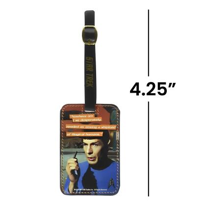 Star Trek Spock Graphic Luggage Tag alternate image