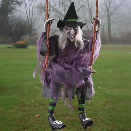 Swinging Witch 36" Halloween Decoration alternate image