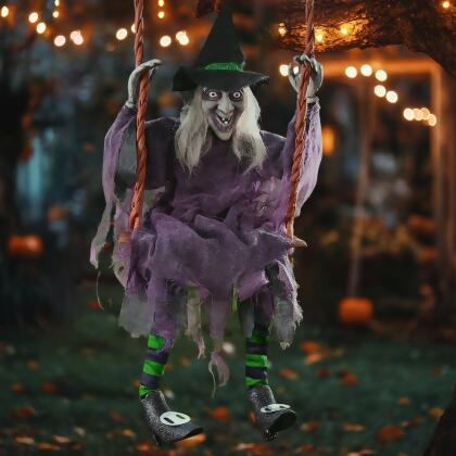 Swinging Witch 36" Halloween Decoration alternate image