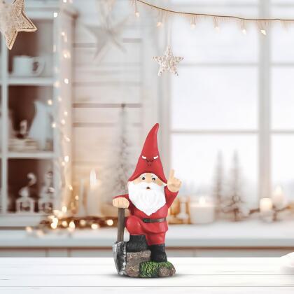 Chicago Bulls NBA 10.5 Inch Shovel Time Garden Gnome alternate image