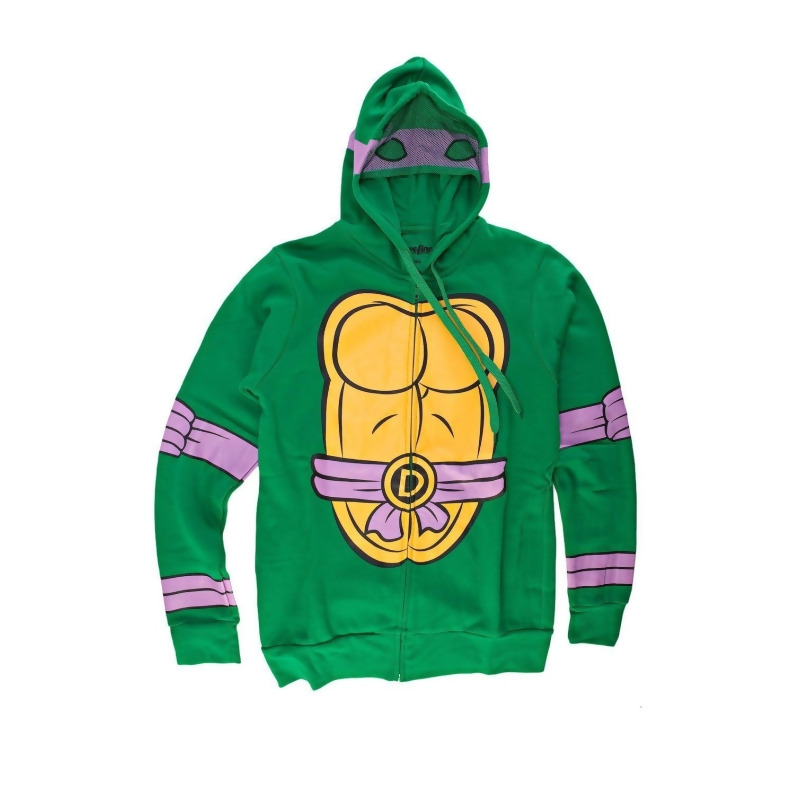 ninja turtle zip up hoodie