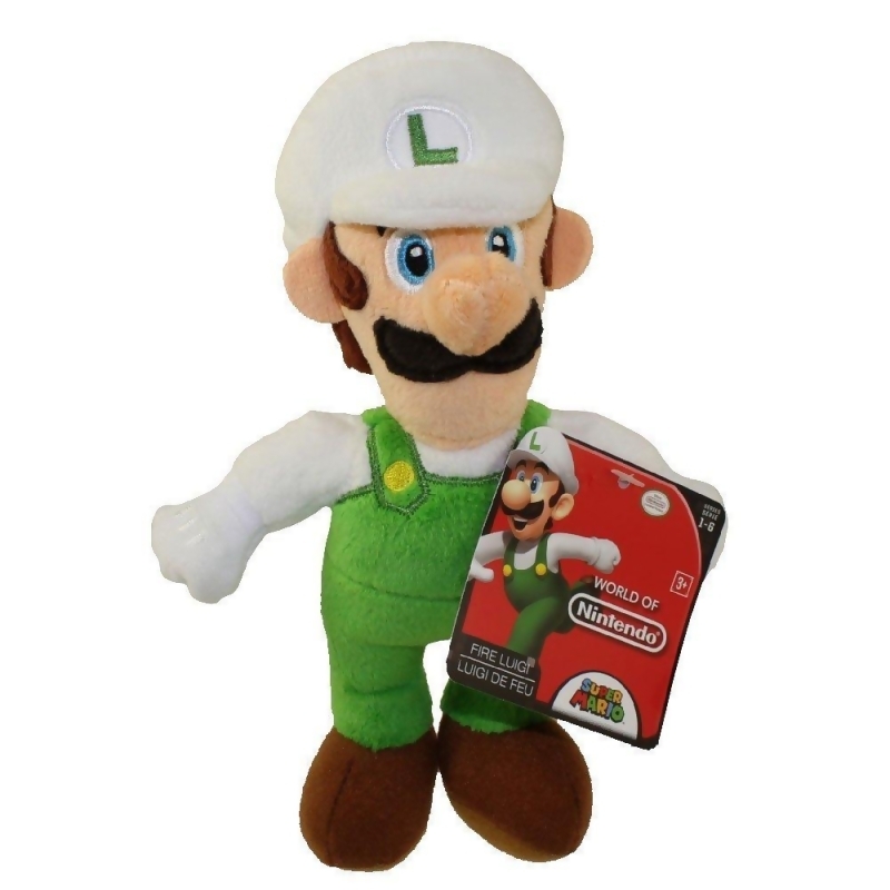 fire luigi plush