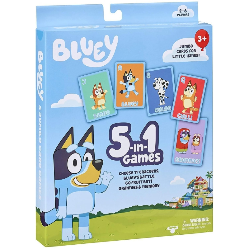 bluey bingo playset