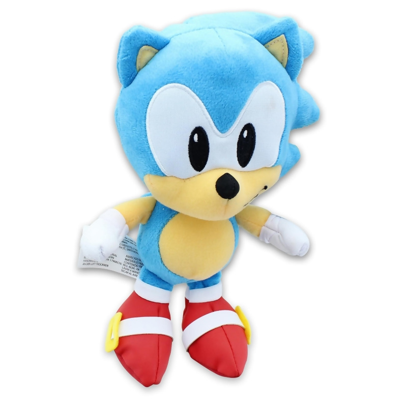 white sonic plush