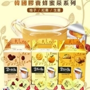 任選兩盒口味【韓國進口】韓國超紅 蜂蜜茶系列 膠囊隨身包 柚子茶/蜂蜜生薑茶/葡萄柚450g(30g*15入)茶球 兩盒組 任選兩盒口味【韓國進口】韓國超紅 蜂蜜茶系列 膠囊隨身包 柚子茶/蜂蜜生薑茶/葡萄柚450g(30g*15入)茶球 兩盒組