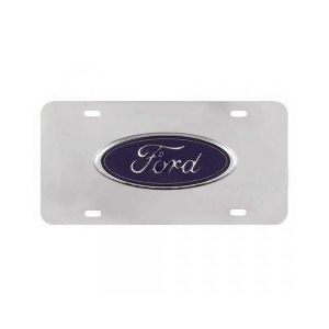 Ford 3D Stainless Steel License Plate - All Ford 3D Stainless Steel License Plate - All