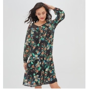Patterned plumetis dress Patterned plumetis dress