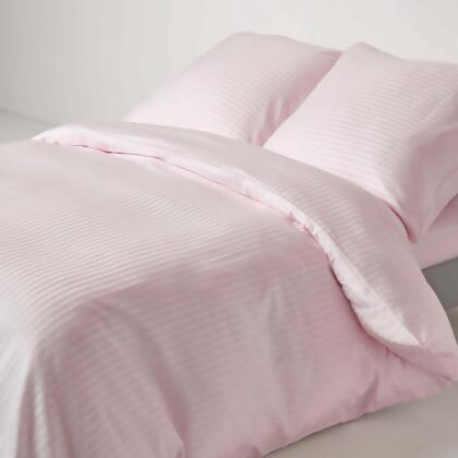 Dusky Pink Violet Continental Egyptian Cotton Duvet Cover Set 330