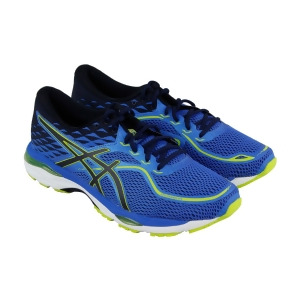 Asics Gel Cumulus 19 Mens Blue Mesh Athletic Lace Up Running Shoes - 11