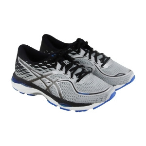 Asics Gel Cumulus 19 Mens Gray Mesh Athletic Lace Up Running Shoes - 14