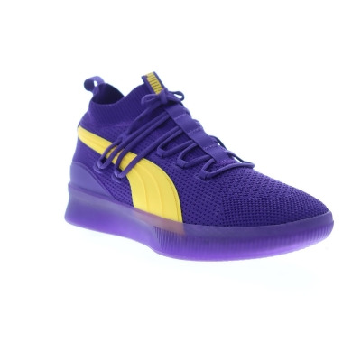 Puma Clyde Court Gw Prism Violet Mens Athletic Basketball Shoes