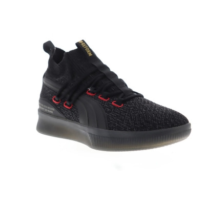 Puma Clyde Court Reform Puma Black Mens Athletic Basketball Shoes
