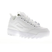 fila women's disruptor ii premium lace up leather dad sneakers