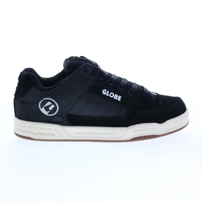 Globe Tilt GBTILT Mens Black Nubuck Skate Inspired Sneakers Shoes 