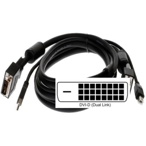 Connectpro Sdu-15d 15Ft Dvi-d M/m W/ Usb A/b Dual - All